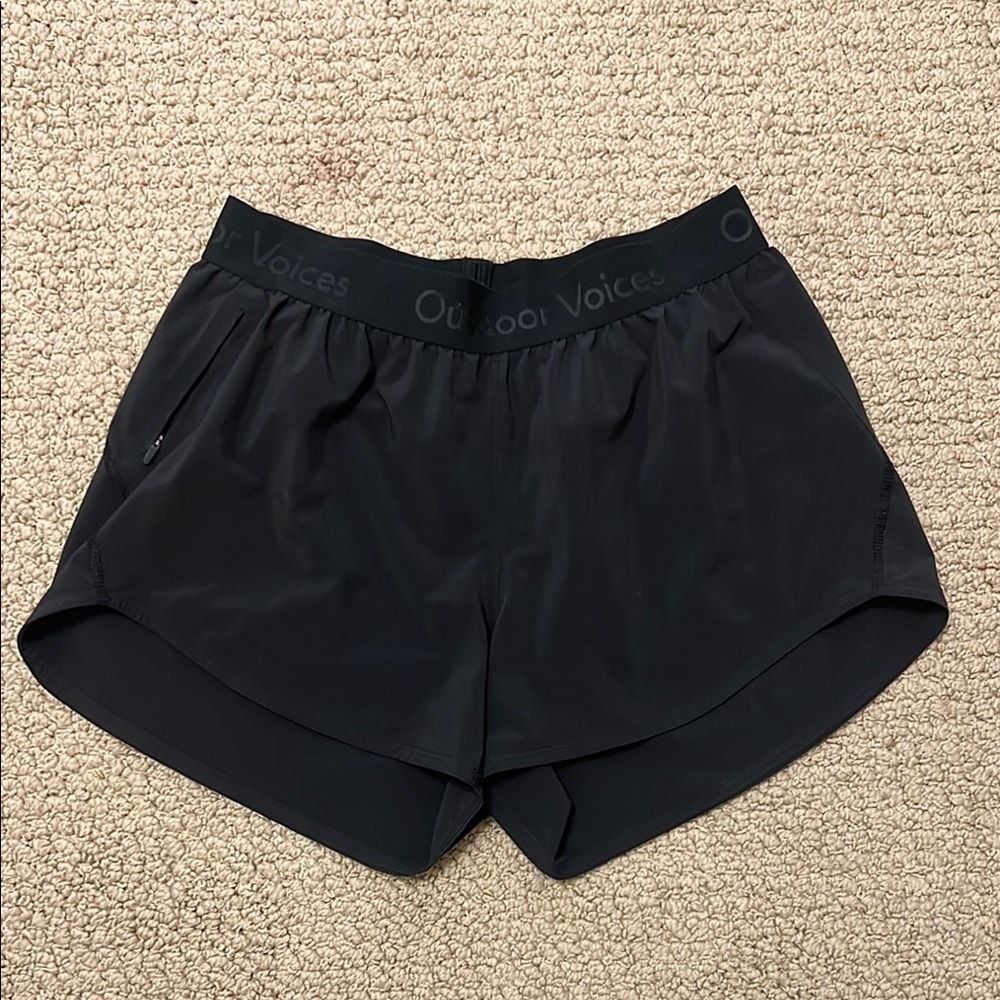 Outdoor Voices Women's Black Shorts